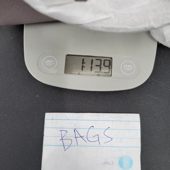 Wfp NewMichael Kors Women Pearl Gray Selby Medium Leather Satchel Tote Handbag - Picture 12 of 12